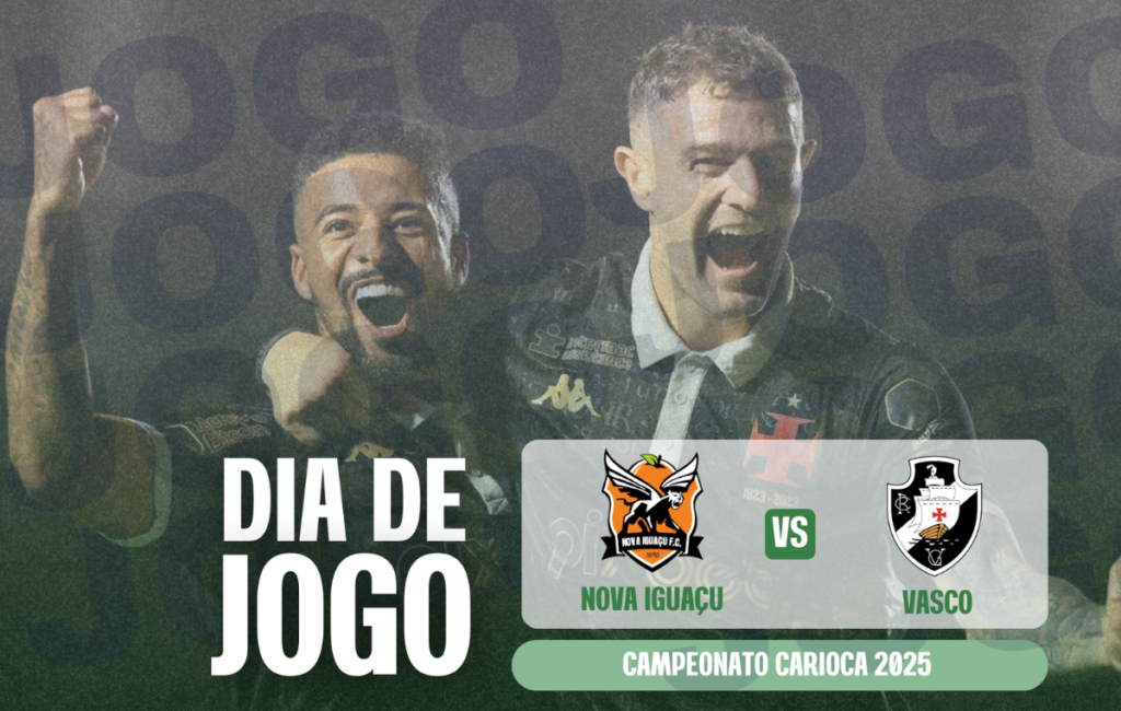 Onde assistir Nova Iguaçu x Vasco? Transmissão ao vivo