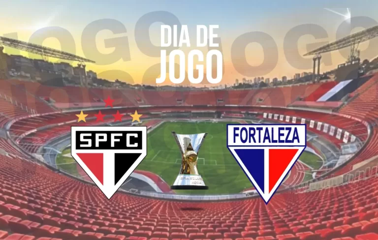 São Paulo e Fortaleza no Morumbis pelo Brasileirão